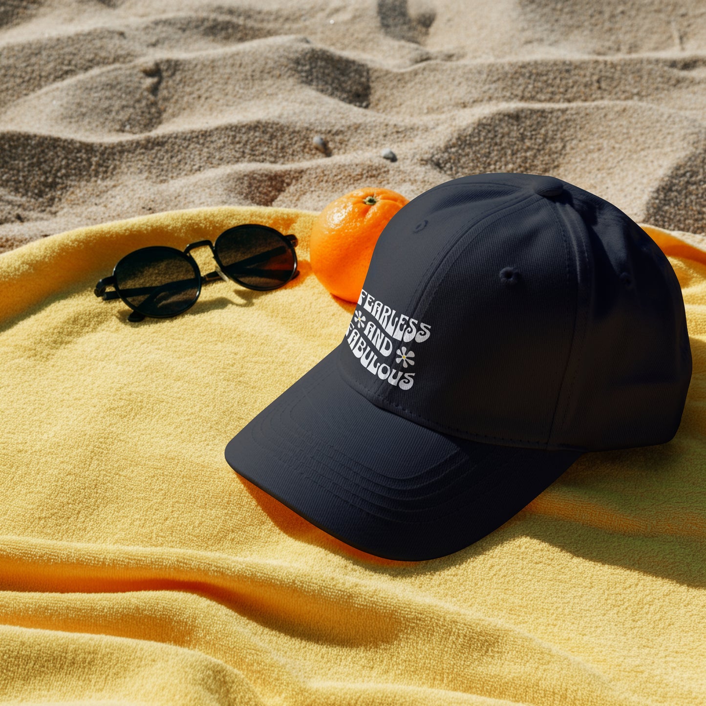 Embroidered Distressed Hat